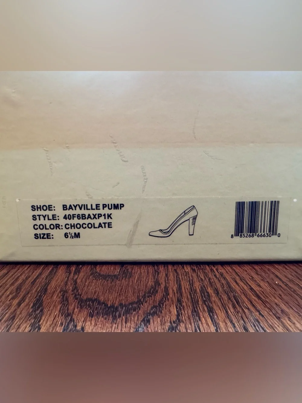 Michael Kors Dark Brown Leather Round-Toe Pumps - 3.5 Inch Heel